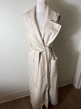 Toy G Cream Coat Vest Sz OS (One size)